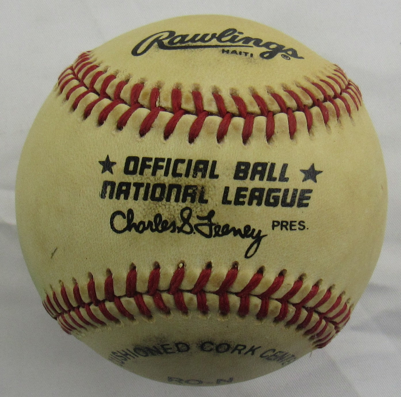 Vince Coleman Signed Auto Rawlings Baseball B160