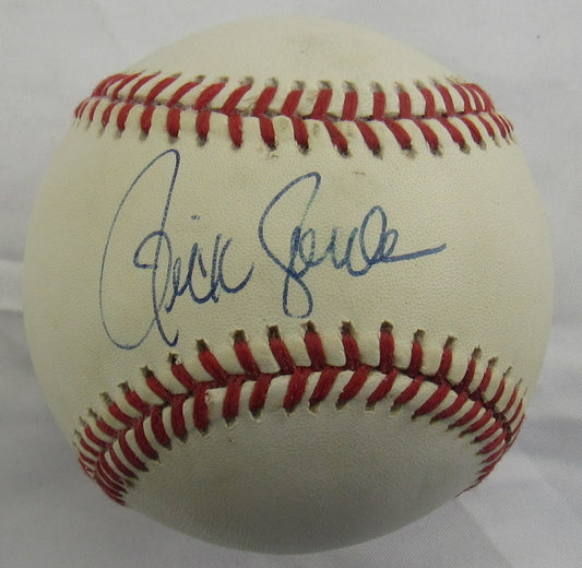 Ricky Jordan Signed Auto Rawlings Baseball B160 VII