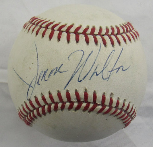 Jerome Walton Signed Auto Rawlings Baseball B160 IV