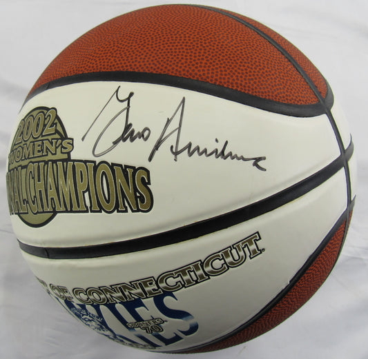 Geno Auriemma Signed Auto 2002 National Champions UConn Basketball JSA CL29221