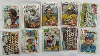 Squirt 1980 Baseball Card Lot - 10 Total Packs III