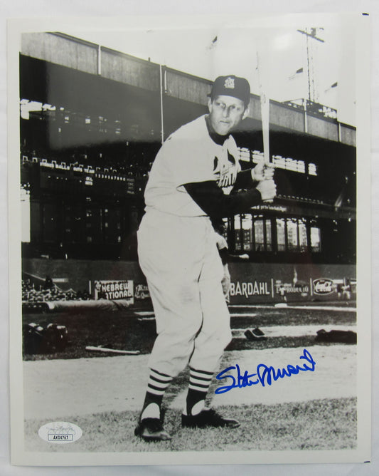 Stan Musial Signed Auto Autograph 8x10 Photo JSA AX04767