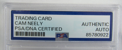 1984 O-Pee-Chee Cam Neely Signed Auto PSA/DNA Encapsulated Hockey Card