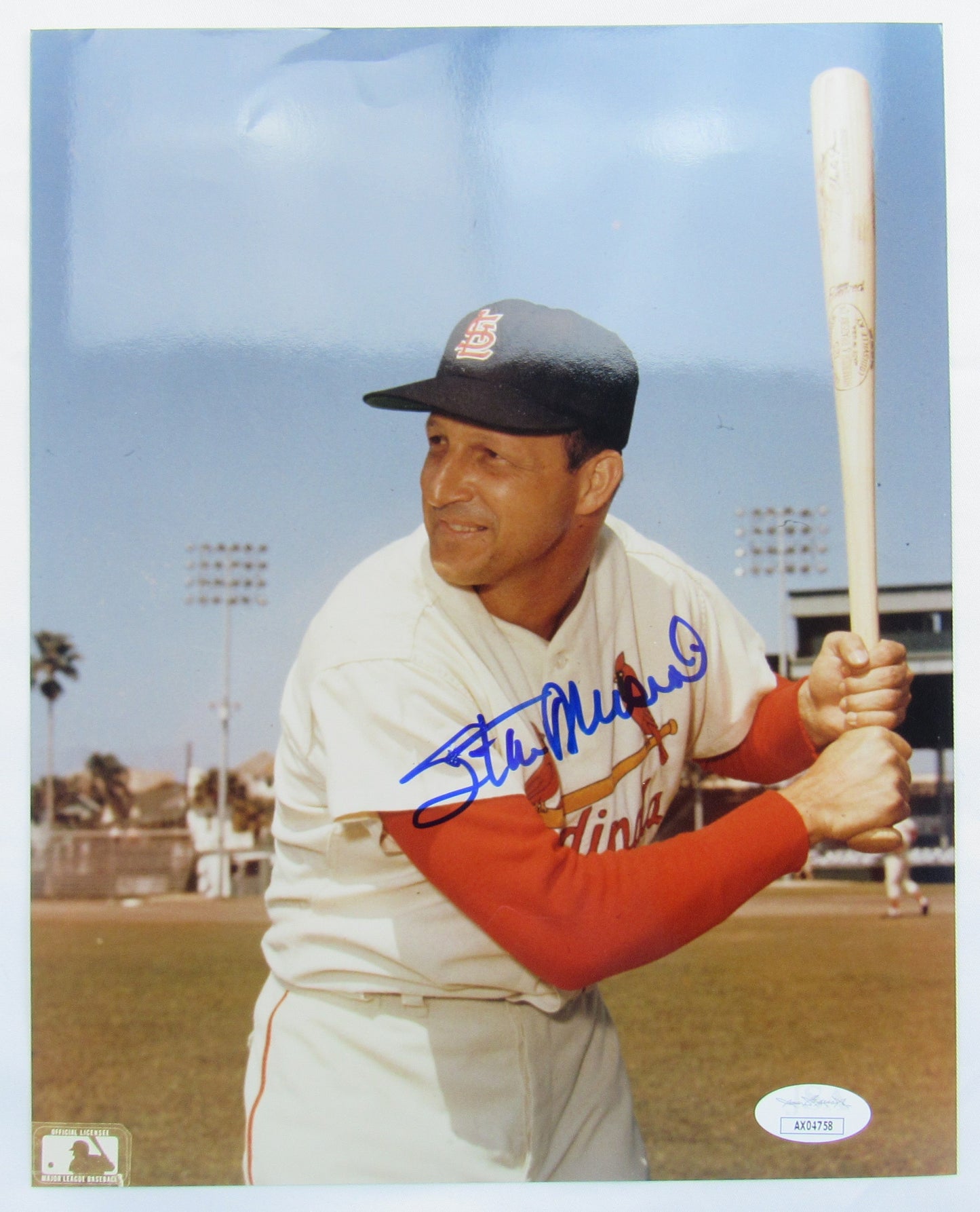 Stan Musial Signed Auto Autograph 8x10 Photo JSA AX04758