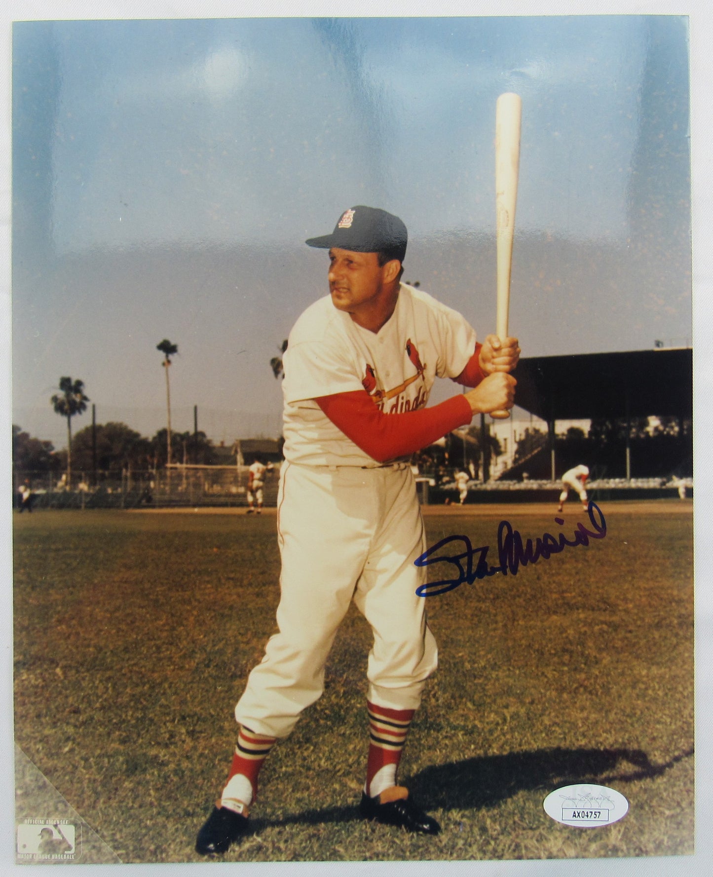 Stan Musial Signed Auto Autograph 8x10 Photo JSA AX04757