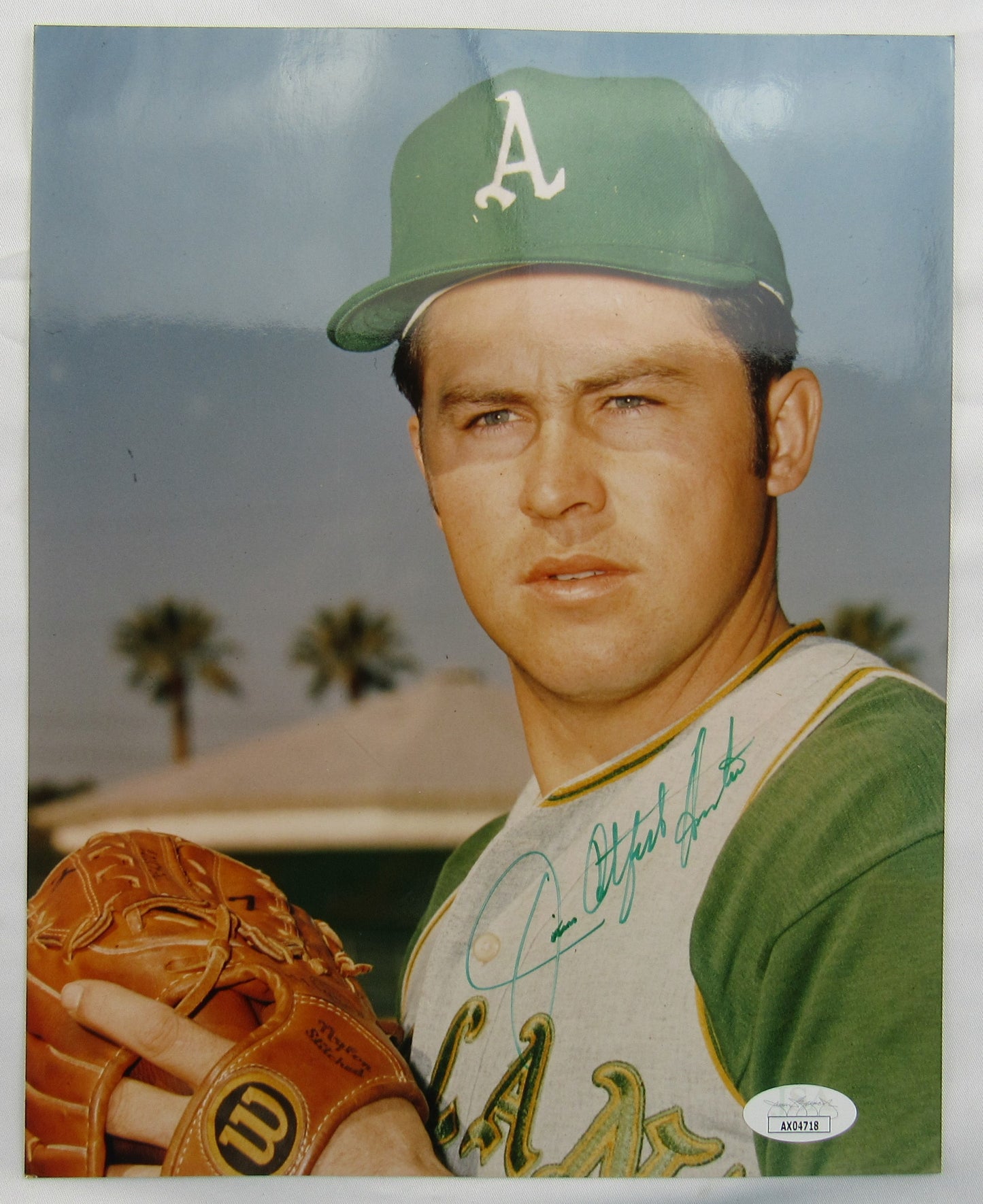 Catfish Hunter Signed Auto Autograph 8x10 Photo JSA AX04718