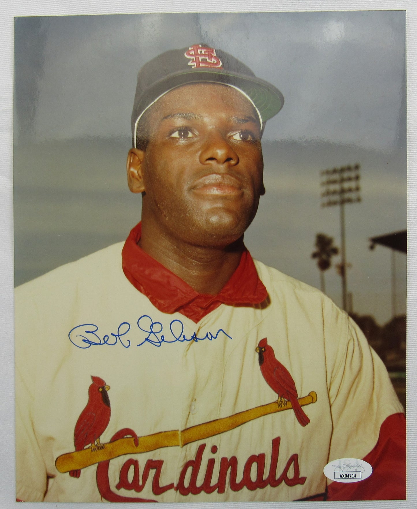 Bob Gibson Signed Auto Autograph 8x10 Photo JSA AX04714