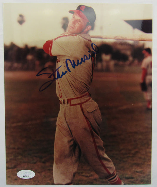 Stan Musial Signed Auto Autograph 8x10 Photo JSA AX04708