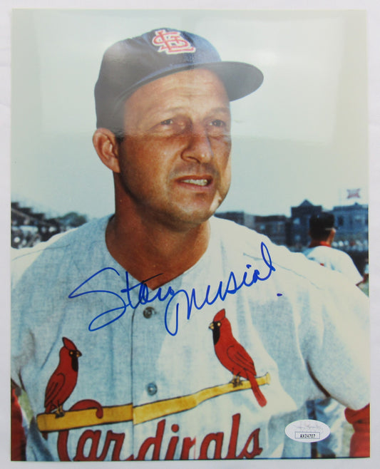 Stan Musial Signed Auto Autograph 8x10 Photo JSA AX04707