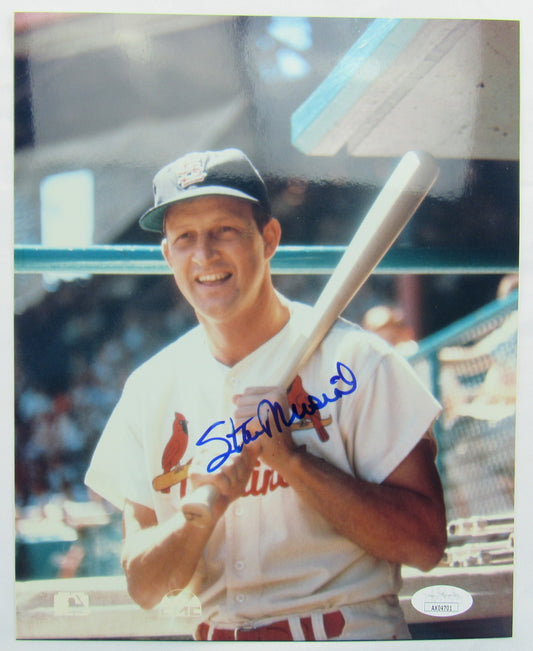 Stan Musial Signed Auto Autograph 8x10 Photo JSA AX04701