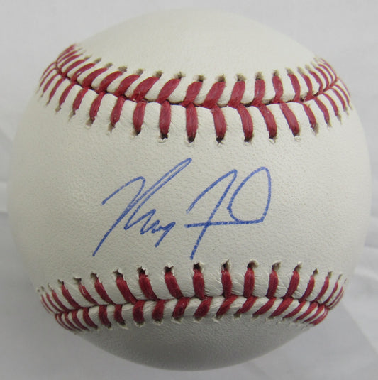 Max Fried Signed Auto Rawlings Baseball JSA CH80349