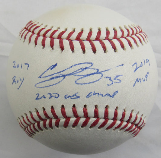Cody Bellinger Signed Auto Rawlings Baseball JSA CH80351