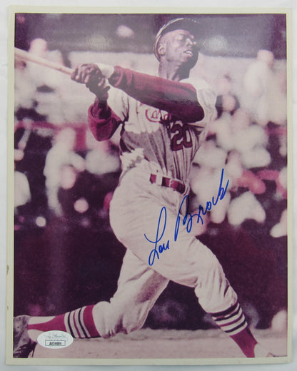 Lou Brock Signed Auto Autograph 8x10 Photo JSA AX04684