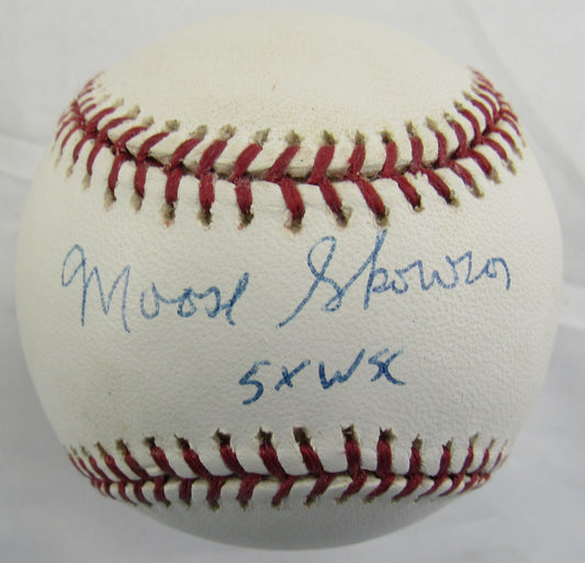 Moose Skowron Signed Auto Rawlings Baseball w/ Insc Tristar & MLB Hologram