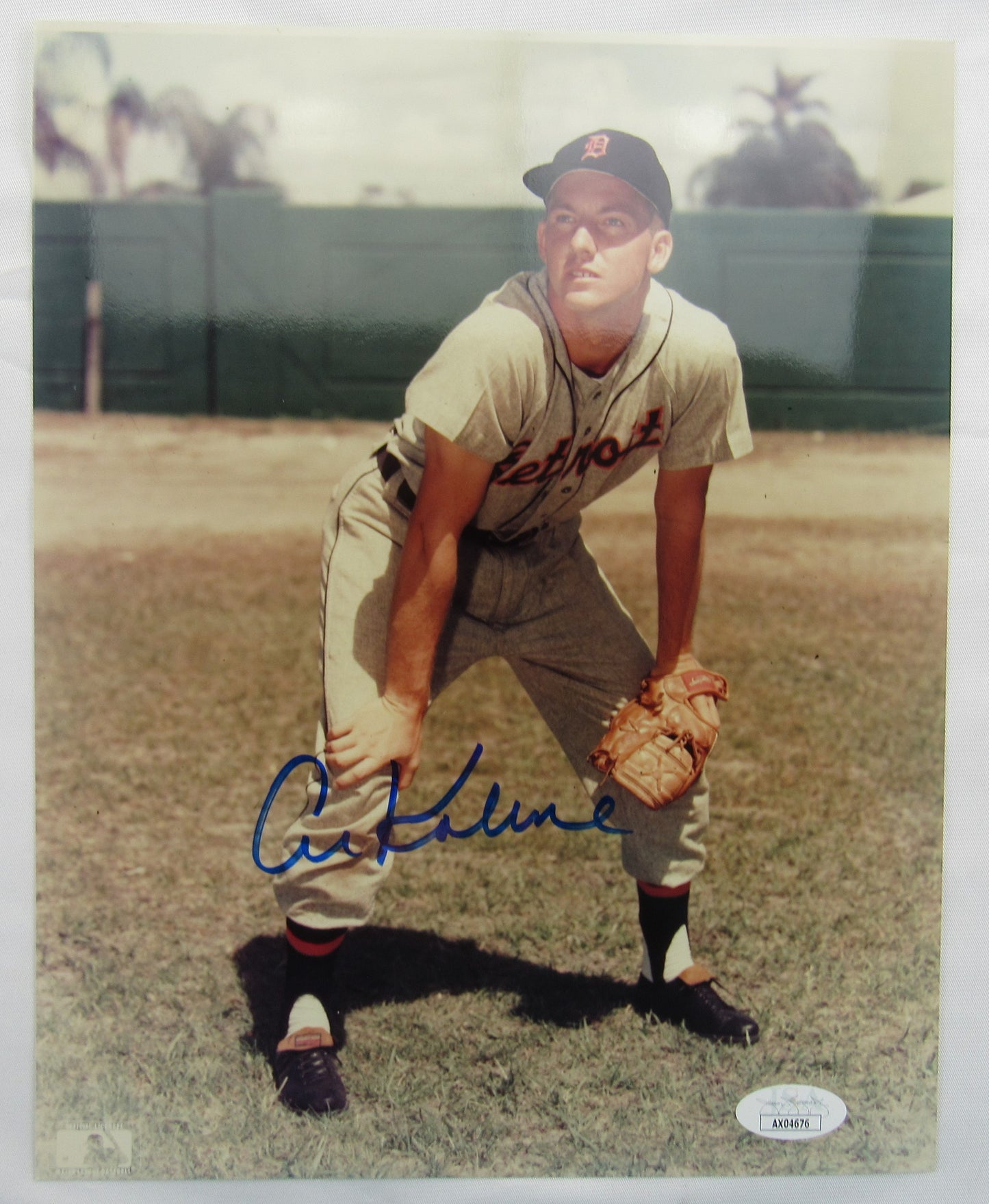 Al Kaline Signed Auto Autograph 8x10 Photo JSA AX04676