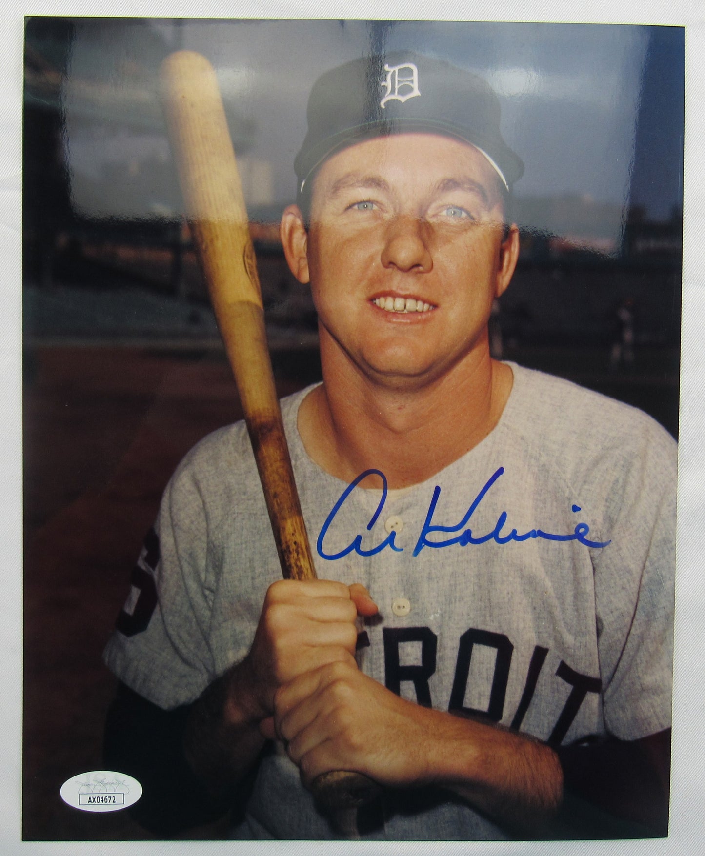 Al Kaline Signed Auto Autograph 8x10 Photo JSA AX04672