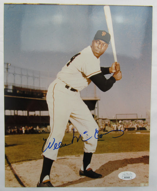 Willie McCovey Signed Auto Autograph 8x10 Photo JSA AX04669