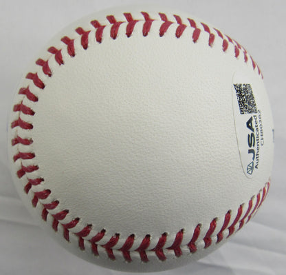 Jasson Dominguez Signed Auto Rawlings Baseball JSA CH80362