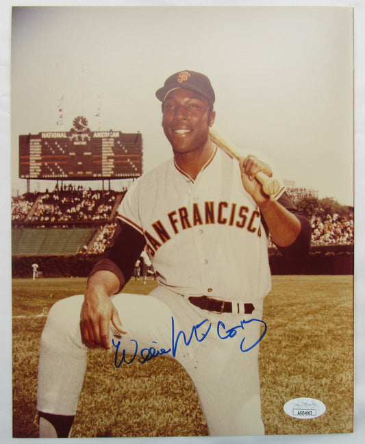 Willie McCovey Signed Auto Autograph 8x10 Photo JSA AX04663