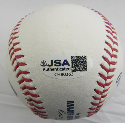 Jasson Dominguez Signed Auto Rawlings Baseball JSA CH80363