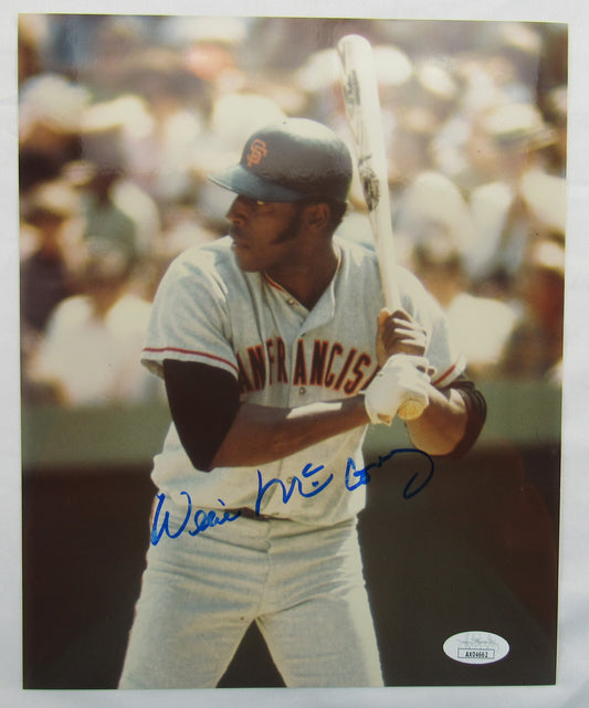 Willie McCovey Signed Auto Autograph 8x10 Photo JSA AX04662