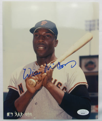 Willie McCovey Signed Auto Autograph 8x10 Photo JSA AX04657