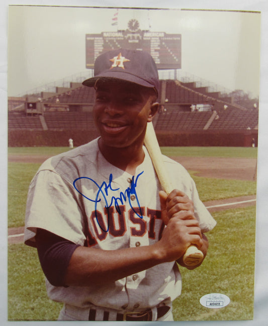 Joe Morgan Signed Auto Autograph 8x10 Photo JSA AX04655