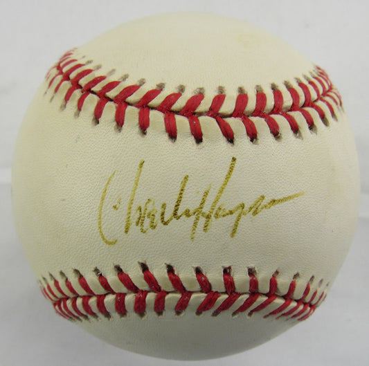 Charlie Hayes Signed Auto Rawlings Baseball