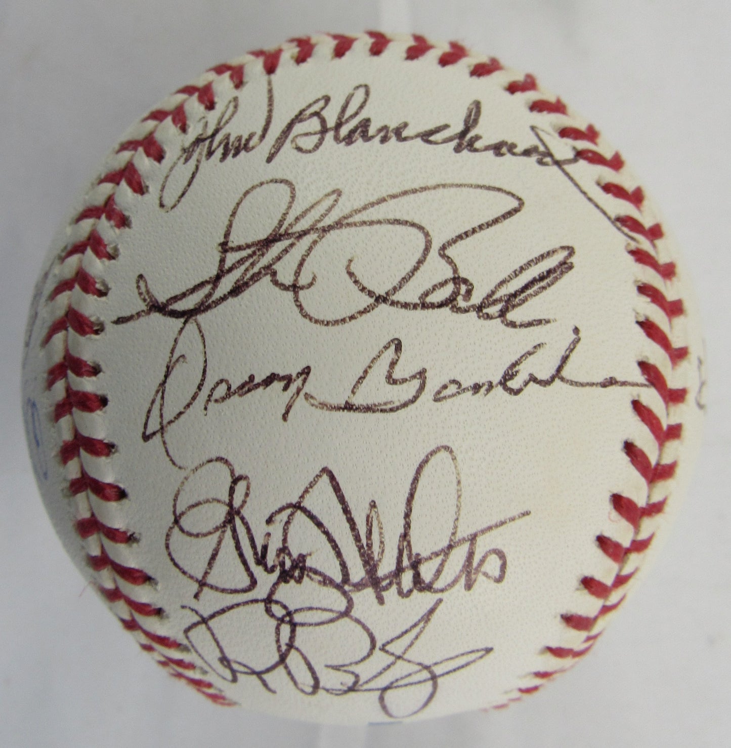 Multi Signed New York Yankees - 13 Signatures - Whitey Ford, Tommy John, Graig Nettles Auto Rawlings Baseball