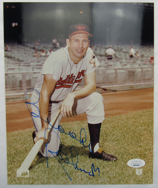 Brooks Robinson Signed Auto Autograph 8x10 Photo JSA AX04644