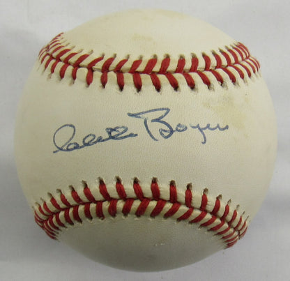 Clete Boyer Signed Auto Autograph Rawlings Baseball JSA AX04826