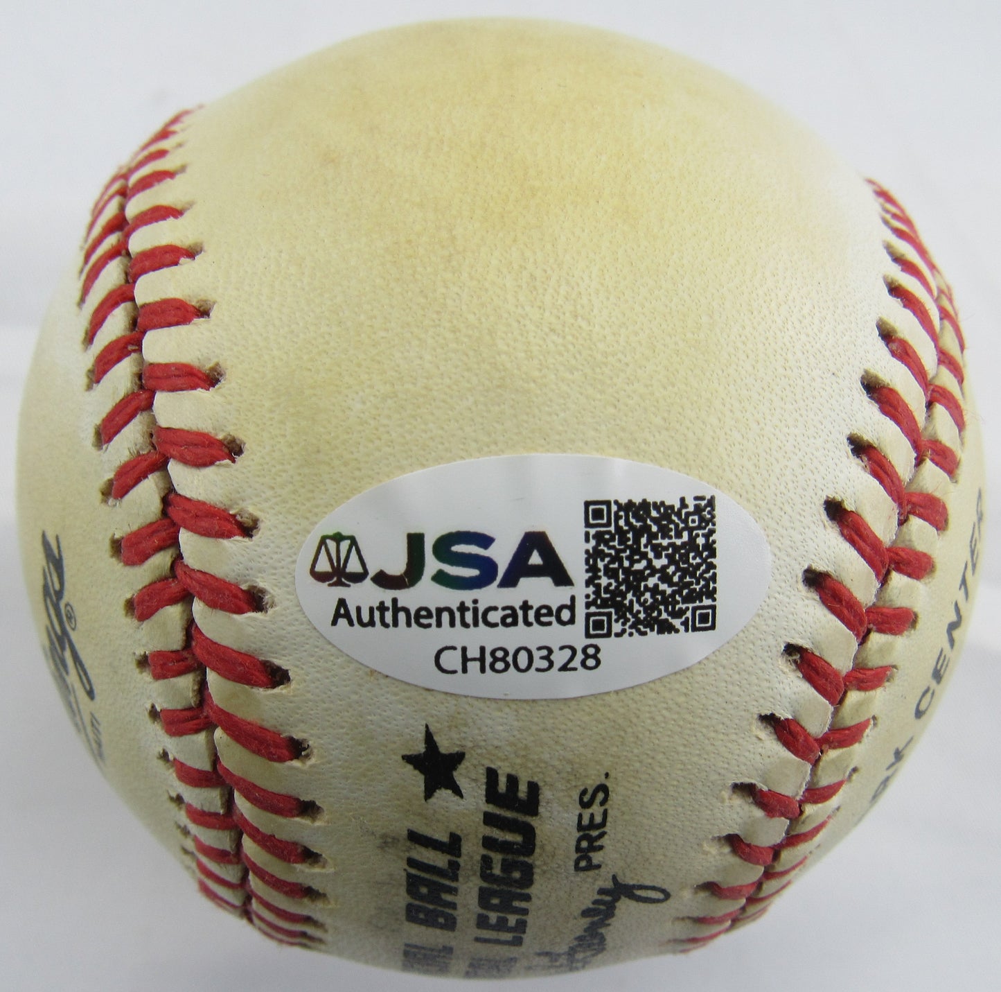 Tim Raines Signed Auto Rawlings Baseball JSA CH80328