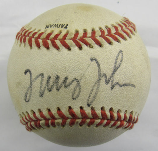 Tommy John Signed Auto Rawlings Baseball JSA CH80326