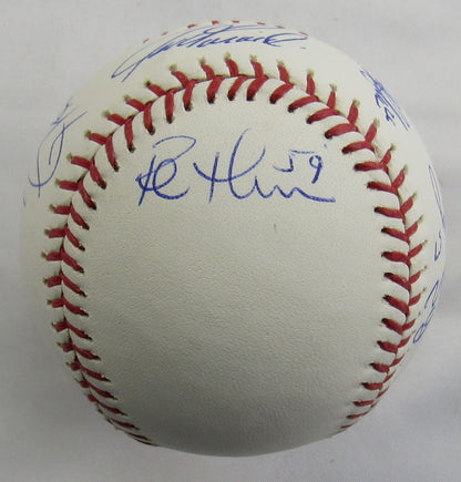 Joe Girardi Tony Pena Rob Thompson +3 Signed Auto Autograph Rawlings Baseball JSA AX04811