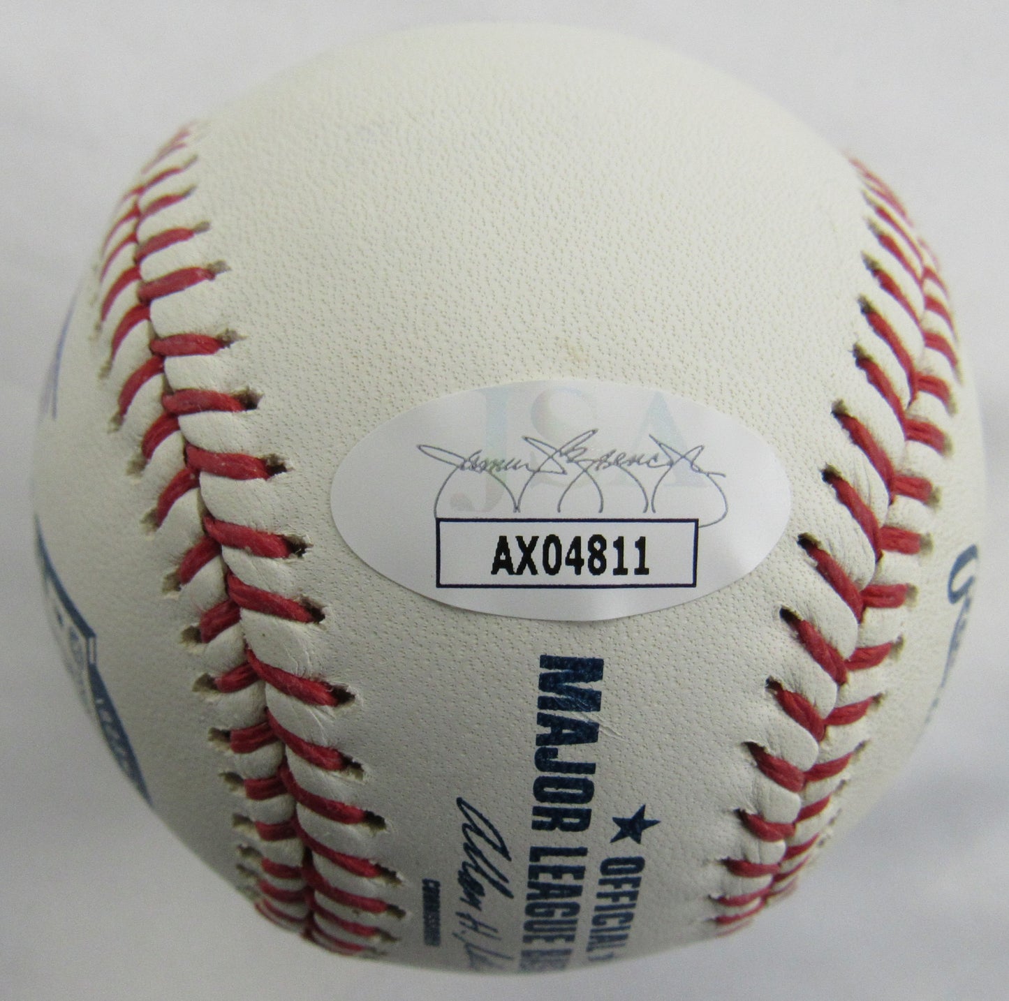 Joe Girardi Tony Pena Rob Thompson +3 Signed Auto Autograph Rawlings Baseball JSA AX04811