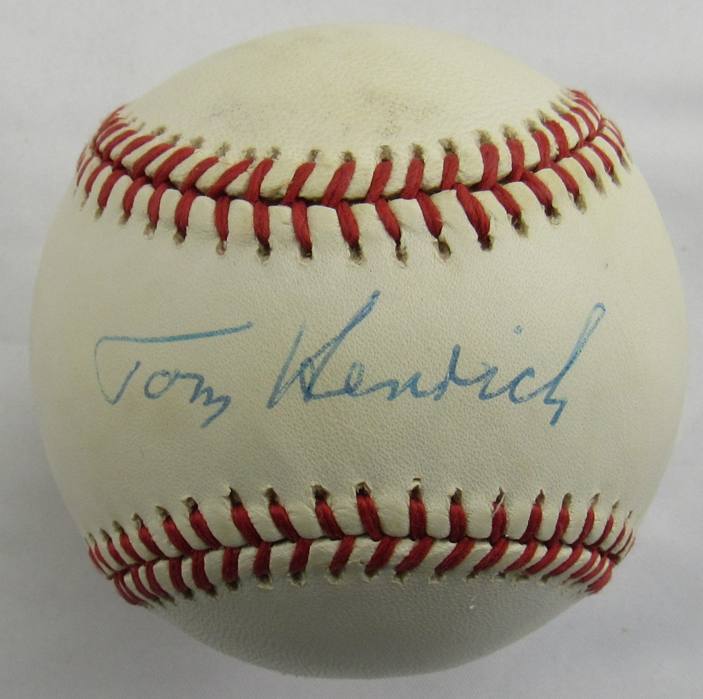 Tommy Henrich Signed Auto Autograph Rawlings Baseball JSA AX04807