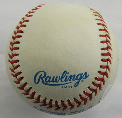 Tommy Henrich Signed Auto Autograph Rawlings Baseball JSA AX04807