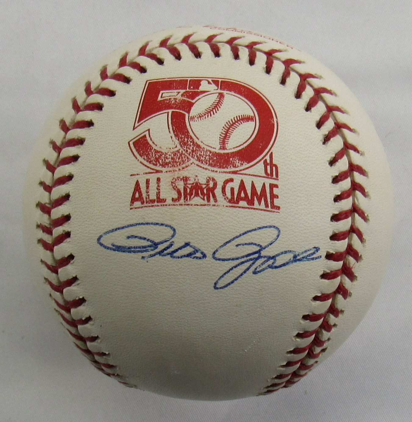 Pete Rose Signed Auto Autograph Rawlings Baseball JSA AX04801