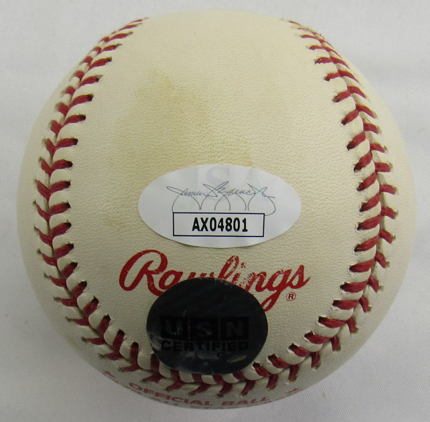 Pete Rose Signed Auto Autograph Rawlings Baseball JSA AX04801