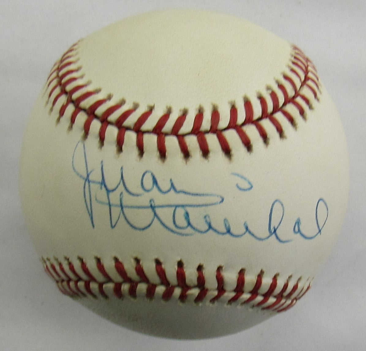 Juan Marichal Signed Auto Autograph Rawlings Baseball JSA AX04848