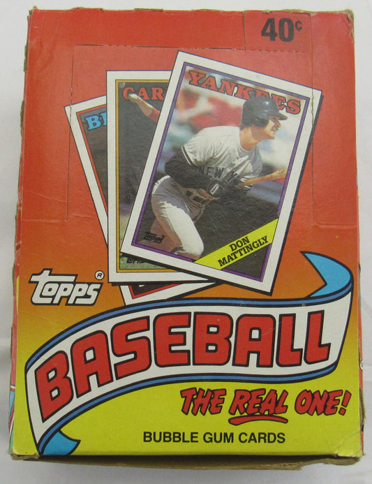 1988 Topps Baseball Wax Box - 36 Packs