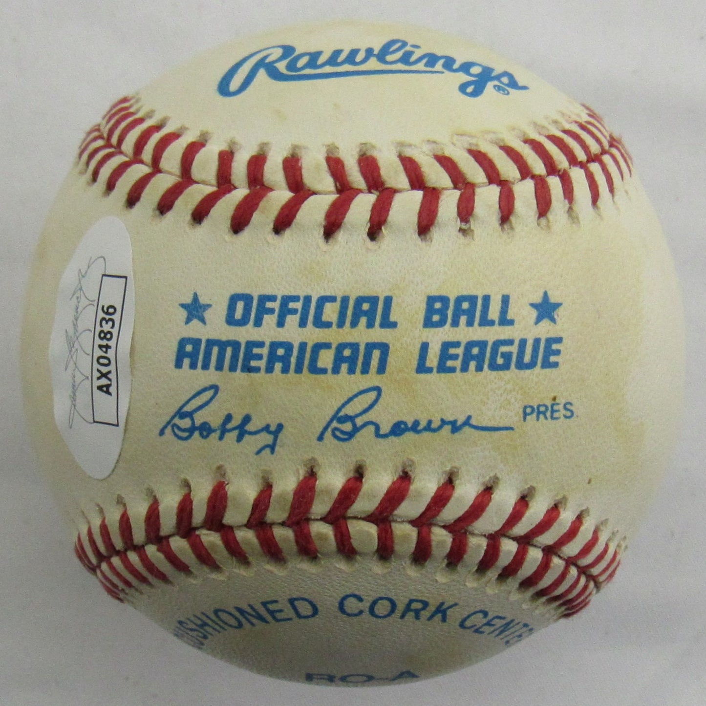 Mel Allen Signed Auto Autograph Rawlings Baseball JSA AX04836