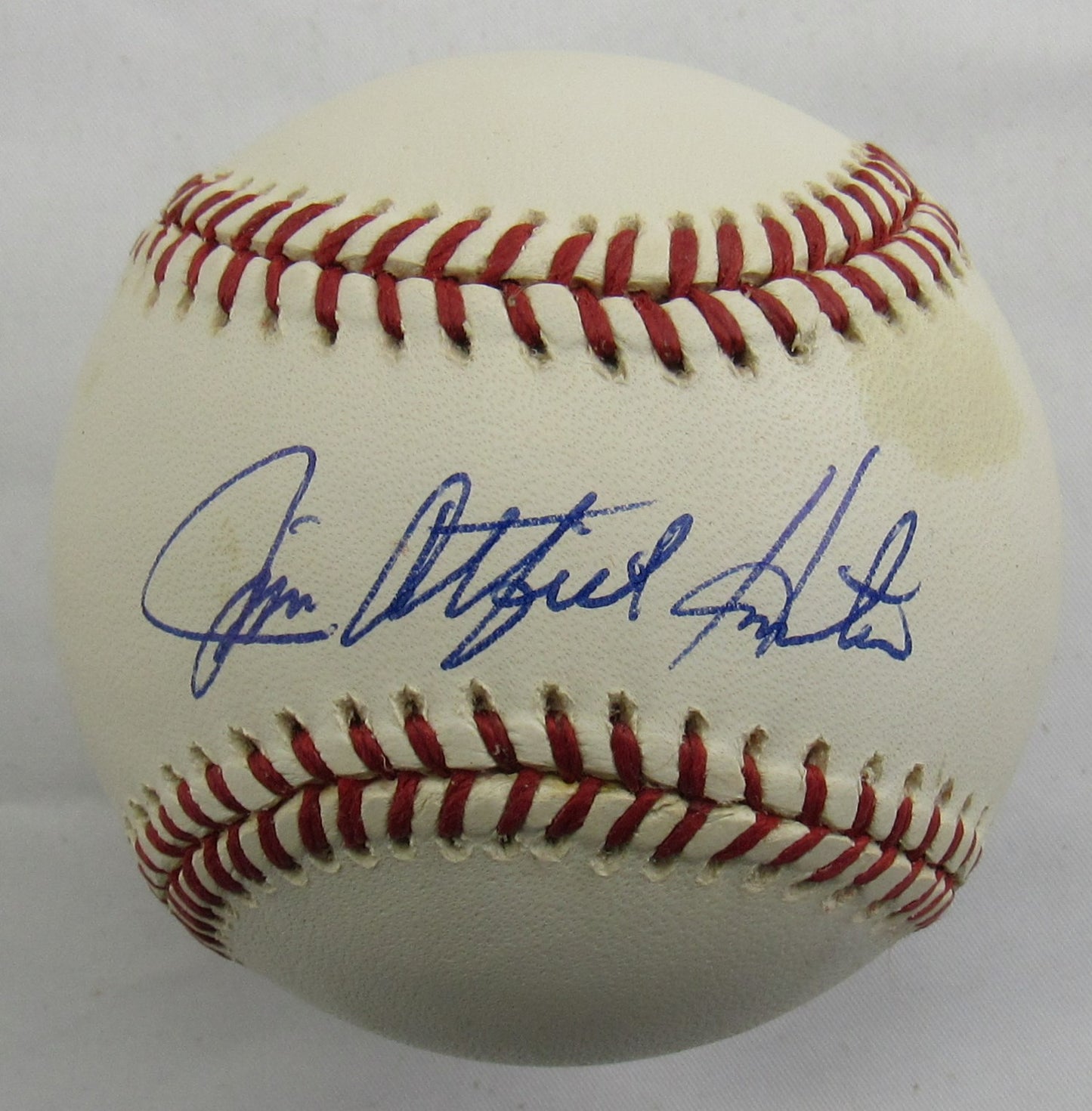 Jim Catfish Hunter Signed Auto Autograph Rawlings Baseball JSA AX04831