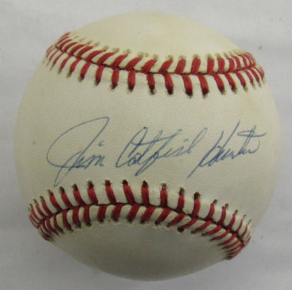 Jim Catfish Hunter Signed Auto Autograph Rawlings Baseball JSA AX04830