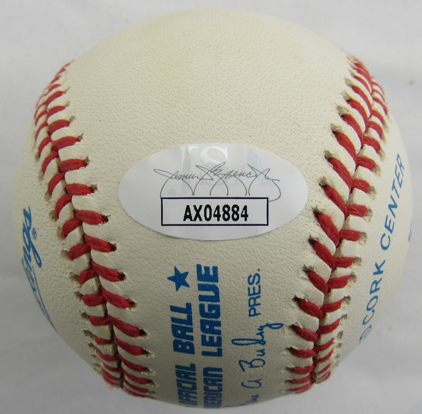 Jim Spencer Signed Auto Autograph Rawlings Baseball JSA AX04884