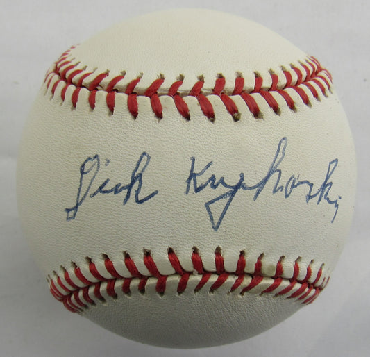 Dick Kryhoski Signed Auto Autograph Rawlings Baseball JSA AX04887