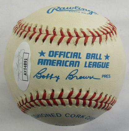 Gene Woodling Signed Auto Autograph Rawlings Baseball JSA AX04891