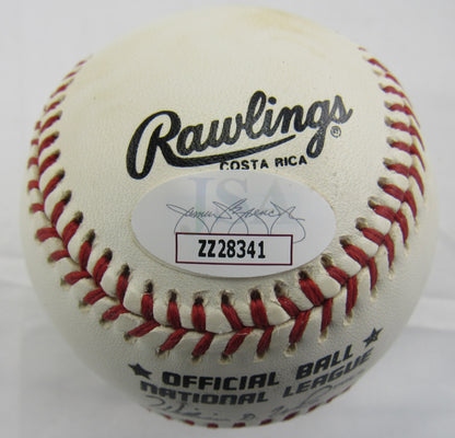 Hank Aaron Signed Auto Baseball JSA LOA ZZ28341