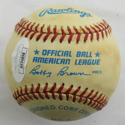 Jerry Coleman Signed Auto Autograph Rawlings Baseball JSA AX04898