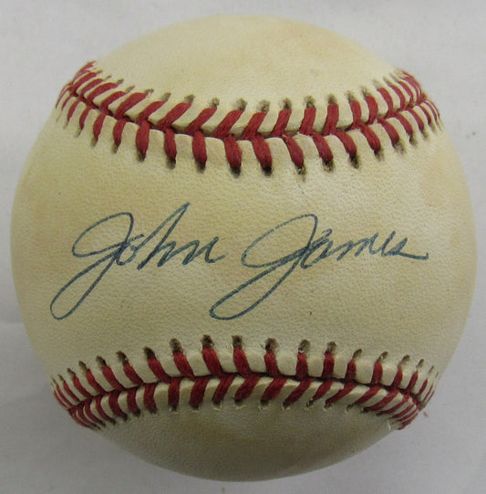 John James Signed Auto Autograph Rawlings Baseball JSA AX04905